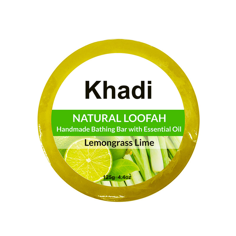 Lemongrass Lime Loofah Soap - 125G
