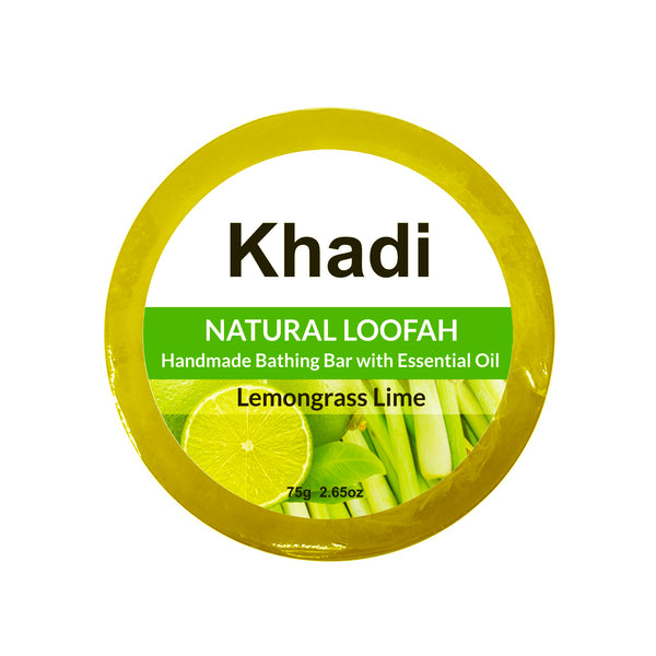 Lemongrass Lime Loofah Soap - 75G
